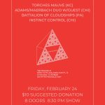 Torches Mauve, Adams/Maerbach, Battalion of Cloudships, Instinct Control