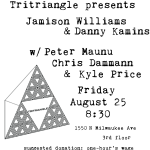 Jamison Williams, Danny Kamins, Kyle Price, Chris Dammann, Peter Maunu