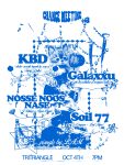 KBD,  Galaxxu + Ishmael Ali, NOSSE NOOS NASE (RDunn + JSoliday), Ossemann + Leaf Miner