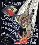 Snek Trio, CONSUMER., Moore/Harris, Larvavision