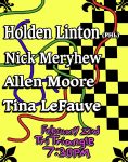Holden Linton, Nick Meryhew, Allen Moore, Tina LeFauve